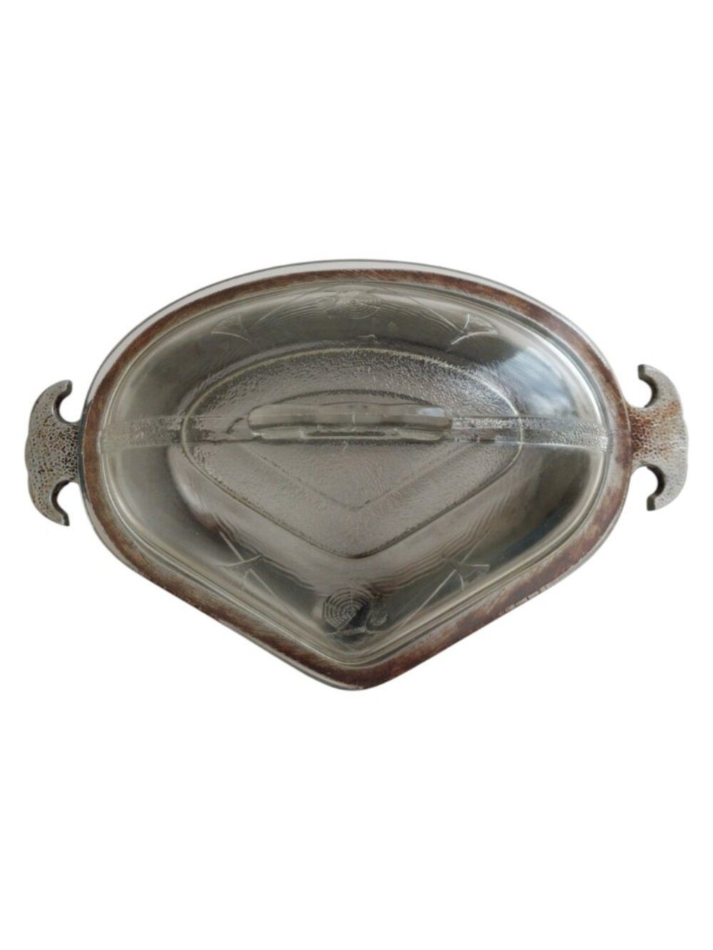 Vintage Guardian Service Ware Tringle Pot Roaster Gently Used Hammered Aluminum - Picture 3 of 14